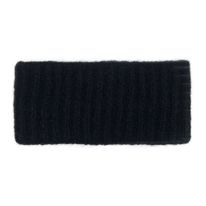 Perssia AndesRib™ Black Alpaca Ear Warmer - PERSSIA