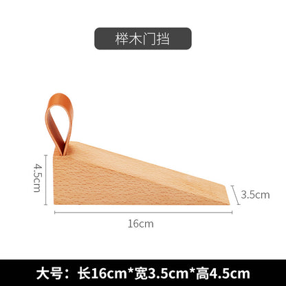 Perssia NordicBlock™ Wooden Door Stopper Nordic Wooden Door Stopper for Bedroom and security - PERSSIA