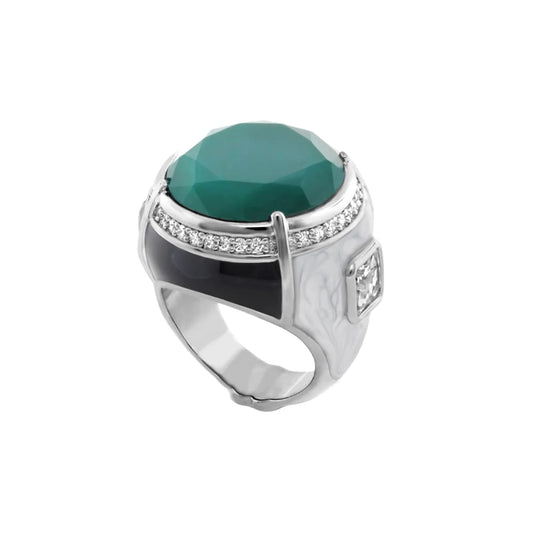 Caribbean Waters Cocktail Ring