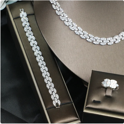Perssia FloraElegance™ Wedding Jewelry Set - PERSSIA