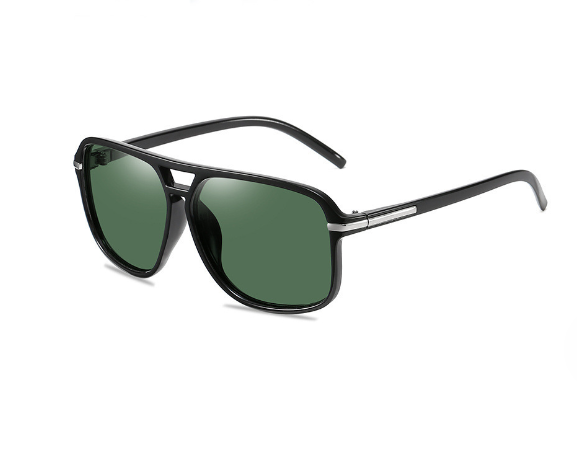 Perssia RetroShield™ Polarized Sunglasses Men's Sunglasses with Double Bridge - PERSSIA
