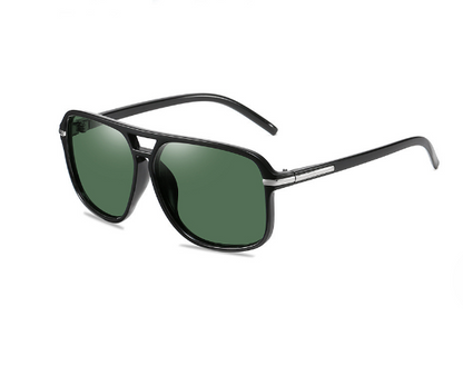 Perssia RetroShield™ Polarized Sunglasses Men's Sunglasses with Double Bridge - PERSSIA