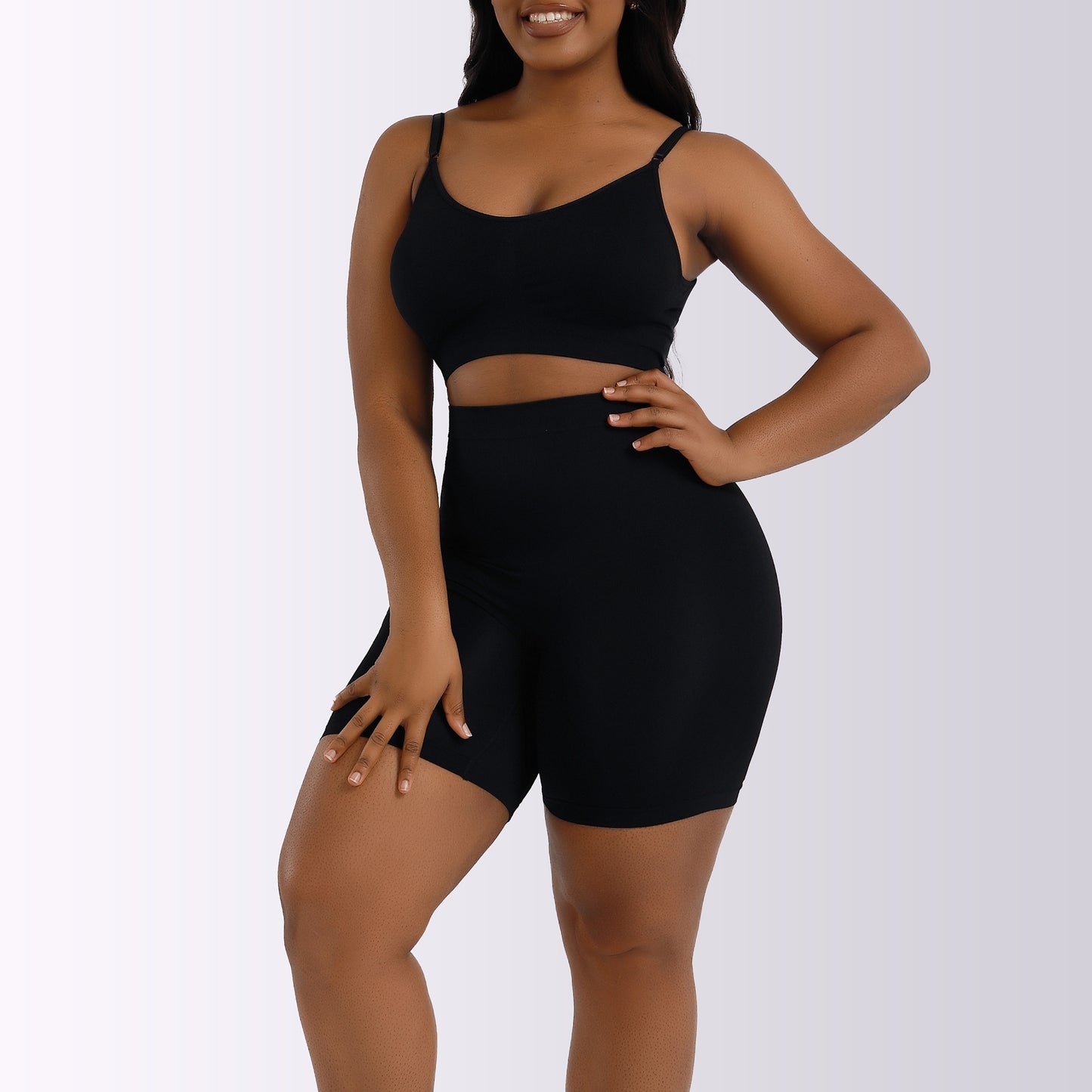 “CURVASHIELD™ HIGH-RISE SCULPT SET” Shapewear Bodysuit High-Waist Tummy Control Shorts - PERSSIA