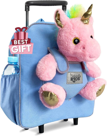 Green Triceratops Plush Stuffed Animal, Dinosaur Gifts for Kids 3-5, Dinosaur Backpack, Toddler Backpack for Boys, Girl