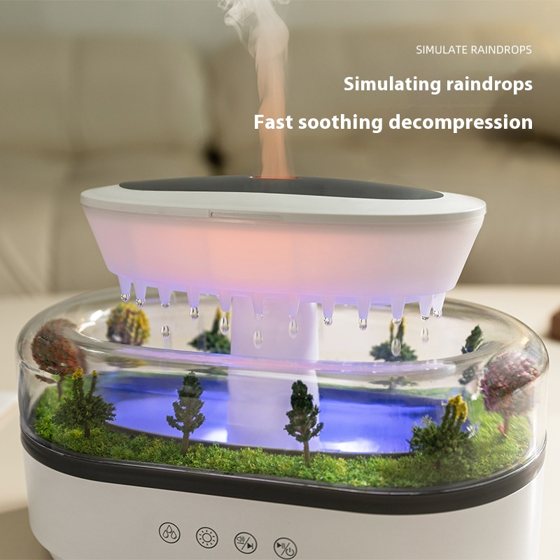 Perssia Raindrop Haven™ Aroma Diffuser & Humidifier - PERSSIA