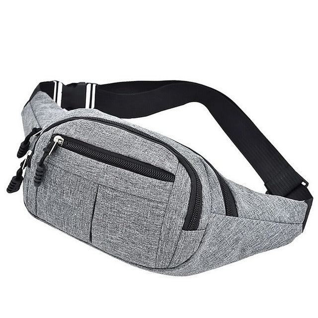 Perssia TrailFlex™ Canvas Waist Pack — Unisex Outdoor Travel Belt Bag Lightweight. Durable. Everyday‑ready. Your essentials, always within reach. - PERSSIA