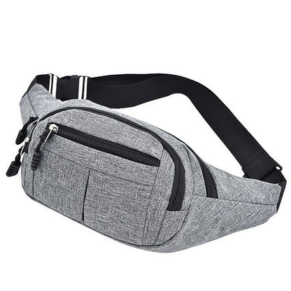 Perssia TrailFlex™ Canvas Waist Pack — Unisex Outdoor Travel Belt Bag Lightweight. Durable. Everyday‑ready. Your essentials, always within reach. - PERSSIA