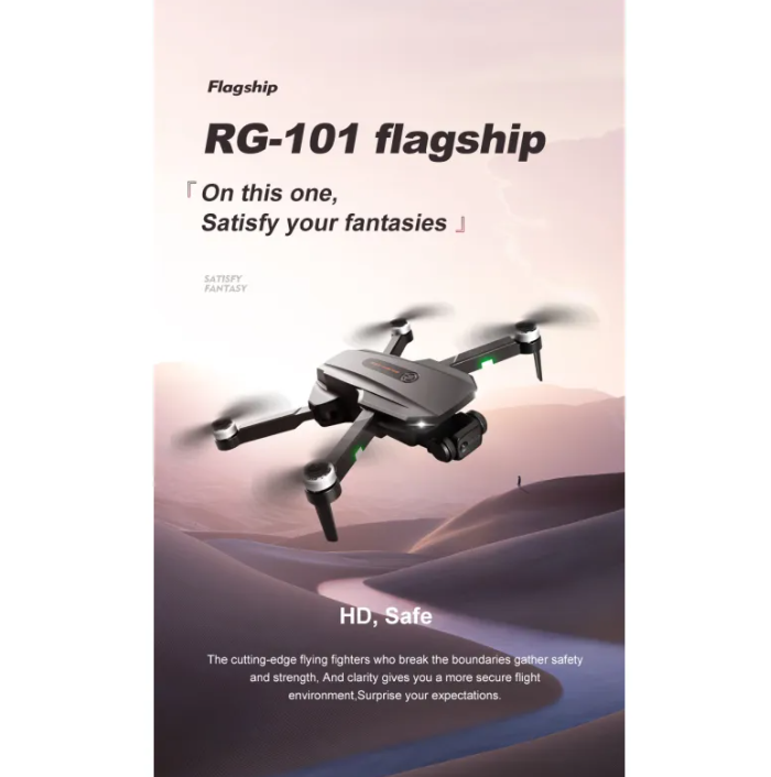 Perssia SkyMaster™ RG101 — 6K Dual‑Camera GPS Brushless Drone - PERSSIA