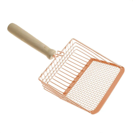 Portable Stainless Steel Cat Litter Scoop Cat Litter Box Cleaning Tools Pet Supplies Tofu Litter Mineral Litter Size Chip Scoop
