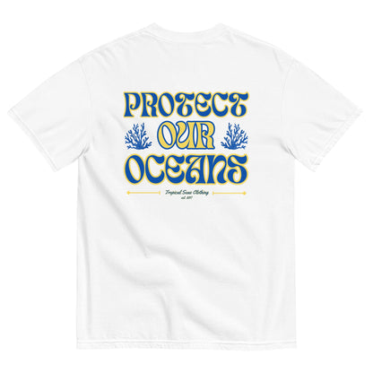 Men Save Our Oceans Heavyweight T-shirt