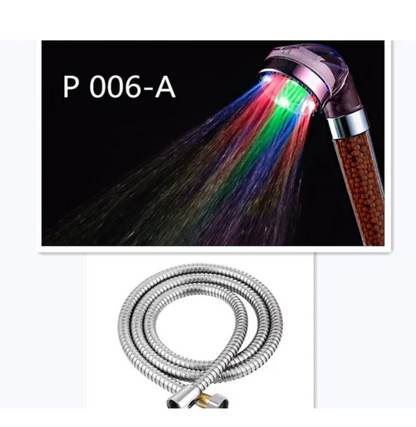 Perssia GlowRain™ LED Color‑Changing Shower Head - PERSSIA
