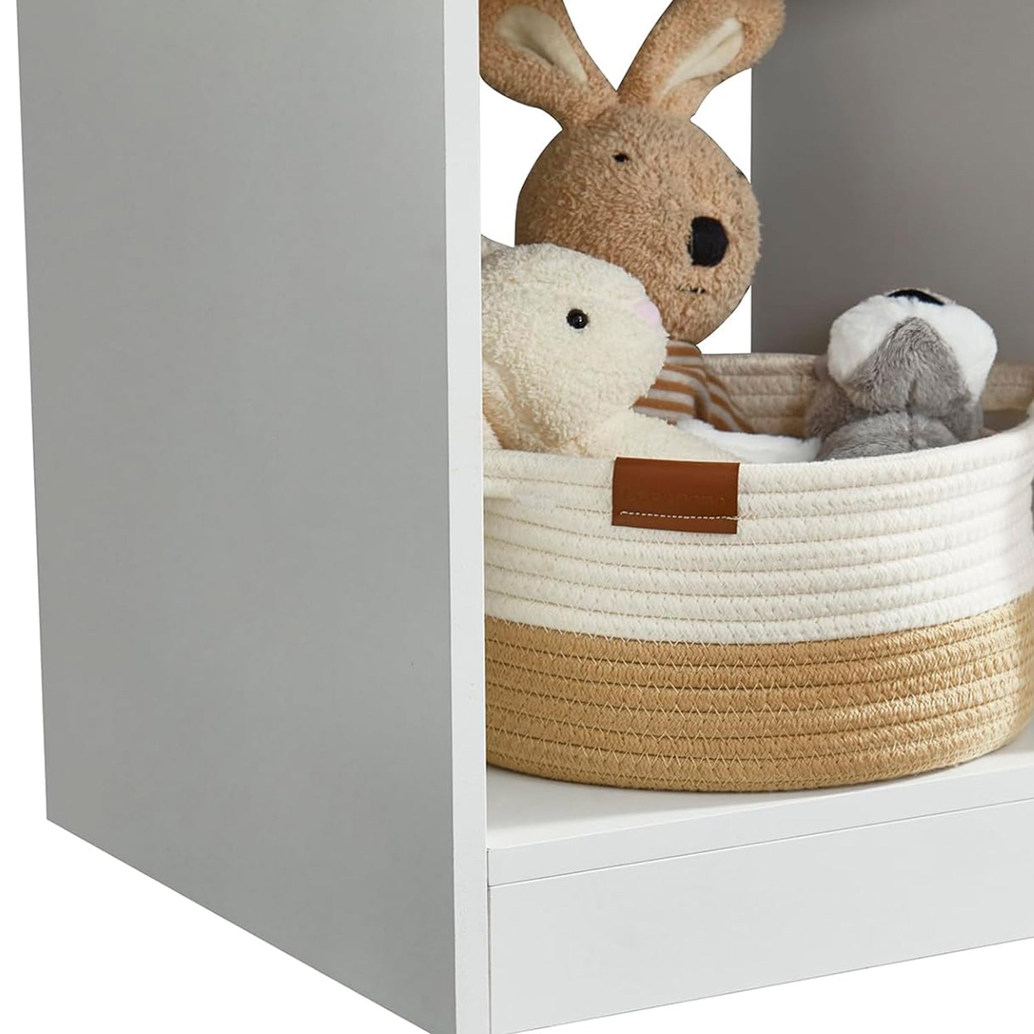 Perssia 302 ElevateCloset™ System — Freestanding Wooden Wardrobe Organizer with Drawers & Hanging Rods - PERSSIA
