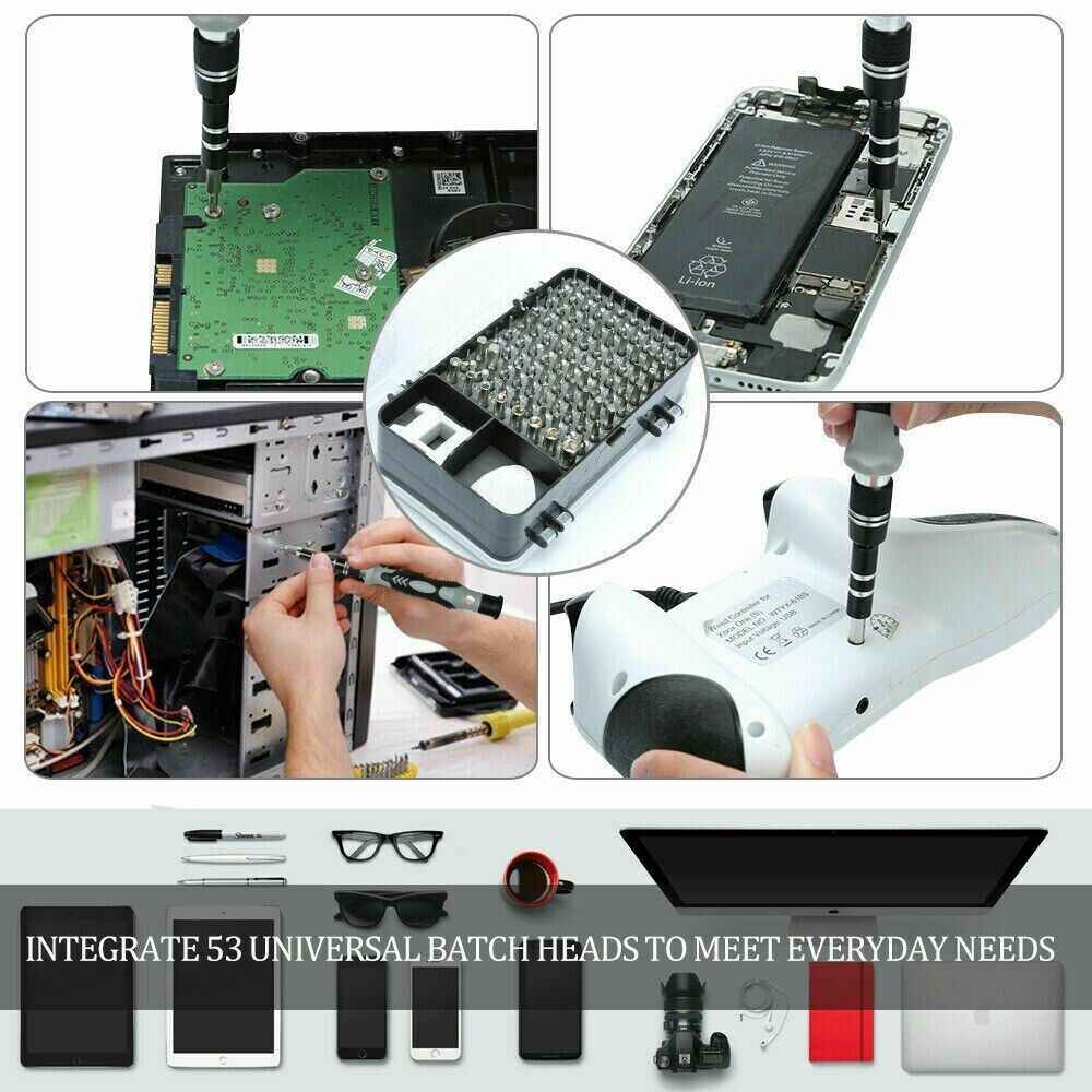 Perssia PrecisionPro 117‑in‑1 Magnetic Repair Kit — 117PCS Set for Apple Devices