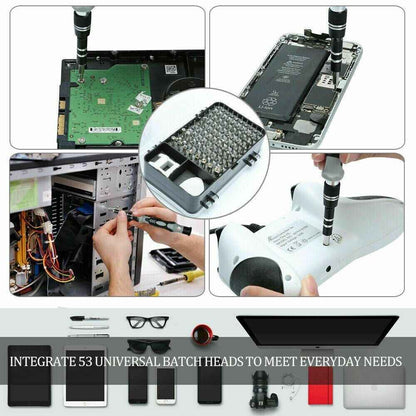 Perssia PrecisionPro 117‑in‑1 Magnetic Repair Kit — 117PCS Set for Apple Devices