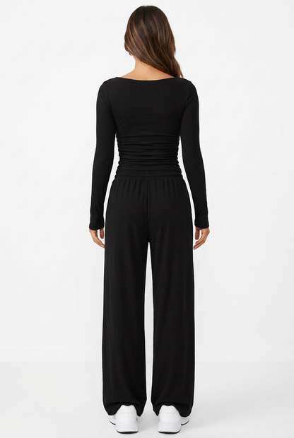 LuxeMotion Tracksuit – 2‑Piece Performance Set for Comfort-INT8