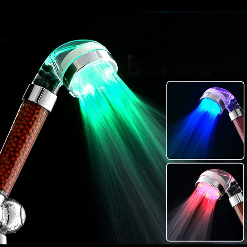 Perssia GlowRain™ LED Color‑Changing Shower Head - PERSSIA