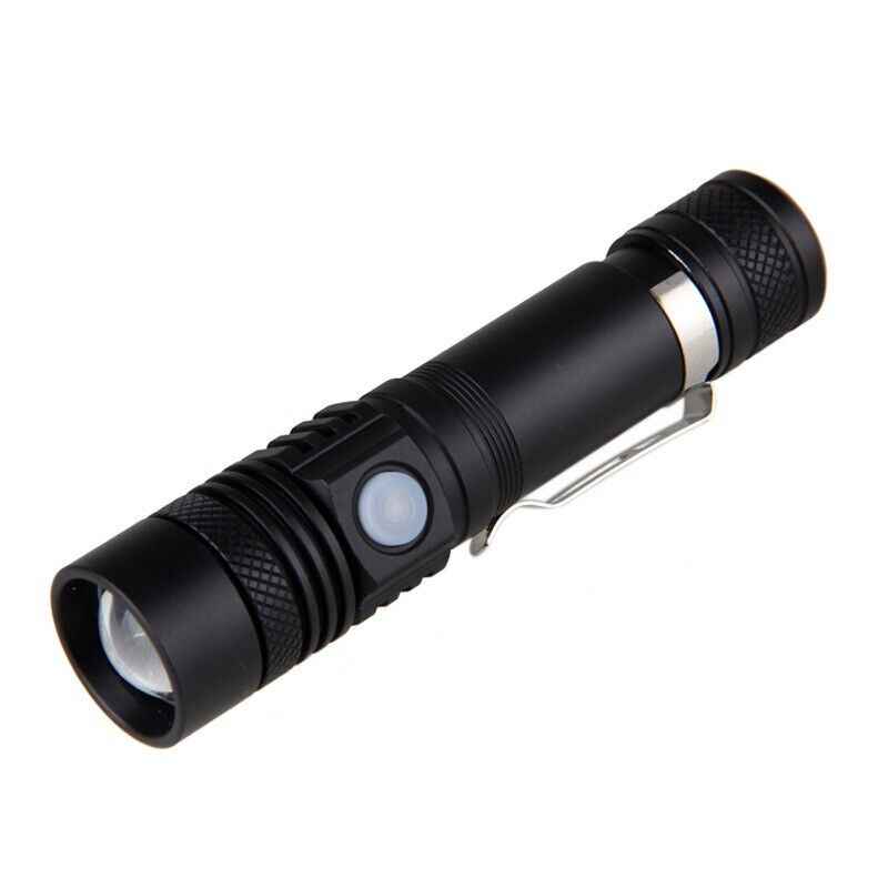 90000LM Tactical Flashlight — Super Bright Zoomable LED with