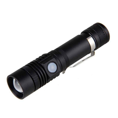 90000LM Tactical Flashlight — Super Bright Zoomable LED with