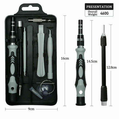 Perssia PrecisionPro 117‑in‑1 Magnetic Repair Kit — 117PCS Set for Apple Devices