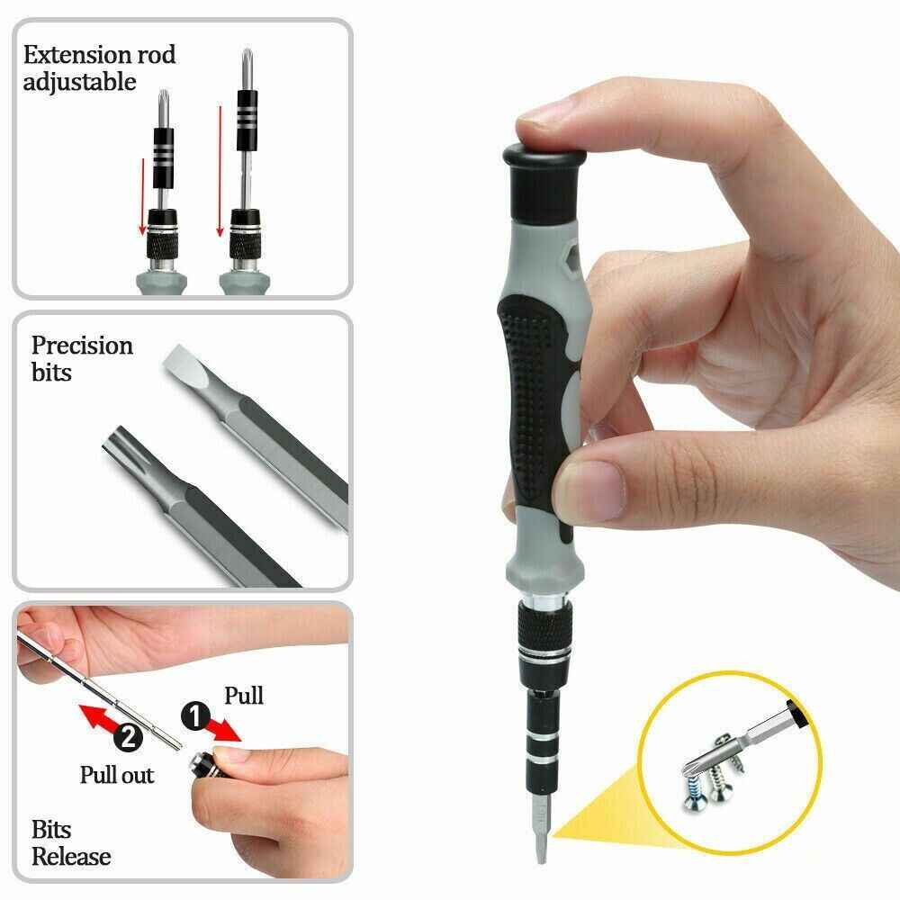 Perssia PrecisionPro 117‑in‑1 Magnetic Repair Kit — 117PCS Set for Apple Devices