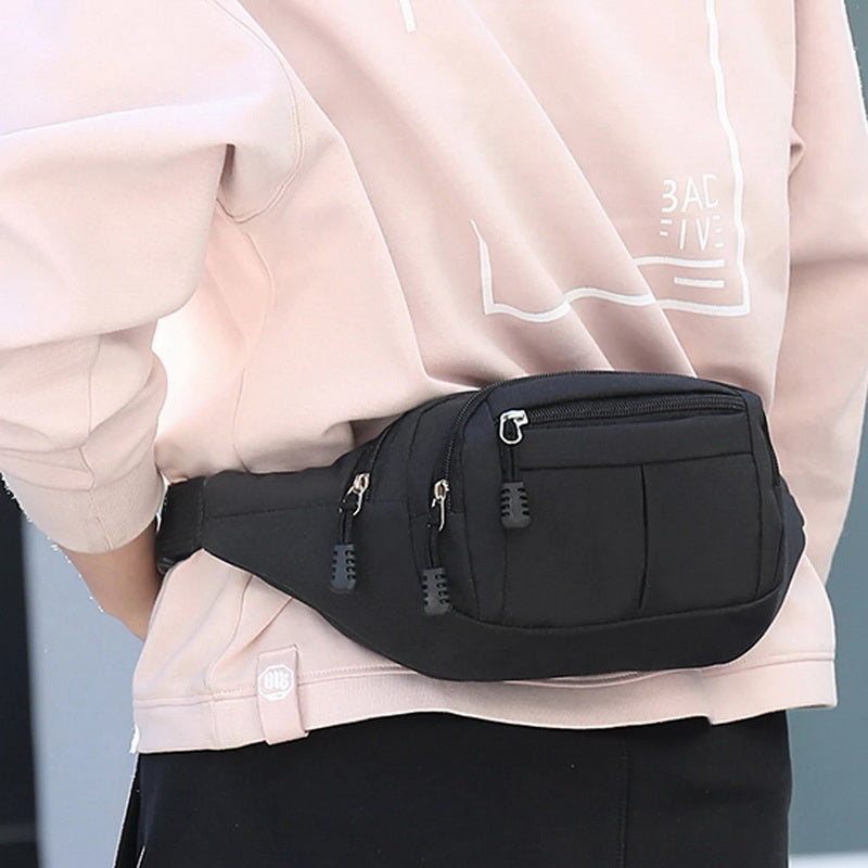 Perssia TrailFlex™ Canvas Waist Pack — Unisex Outdoor Travel Belt Bag Lightweight. Durable. Everyday‑ready. Your essentials, always within reach. - PERSSIA