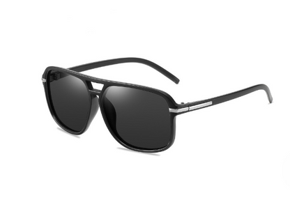 Perssia RetroShield™ Polarized Sunglasses Men's Sunglasses with Double Bridge - PERSSIA