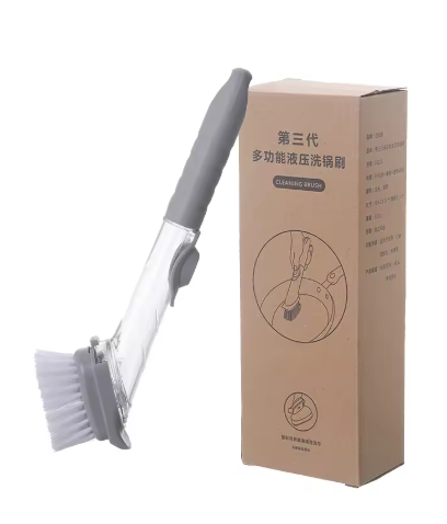 Perssia CleanPress™ 2‑in‑1 Cleaning Brush with Soap Dispenser - PERSSIA