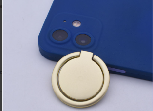 Perssia SleekGrip™ Metal Phone Ring — Ultra‑Slim Zinc Alloy Stand & Holder