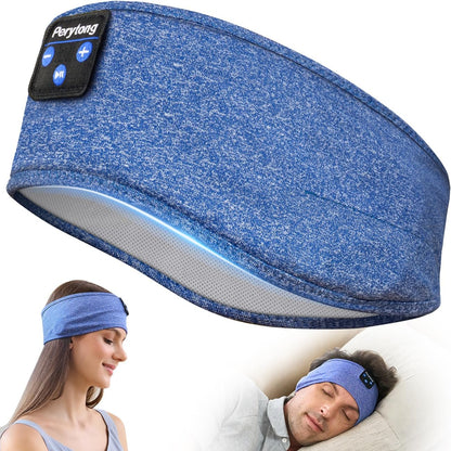 Sleep Headphones, Bluetooth Sports Headband Headphones with Ultra-Thin HD Stereo Speakers Perfect for Sleeping,Workout,Jogging,Yoga,Insomnia, Air Travel, Meditation