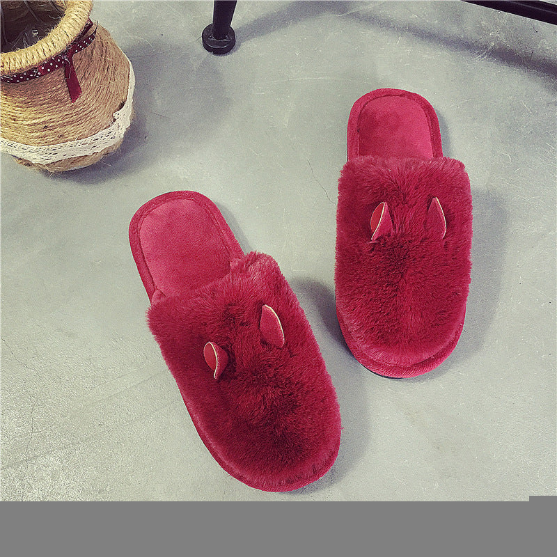 Perssia CloudStep™ Fuzzy Slippers — Where Warmth Meets Modern Elegance Non-Slip Warm Women's Fuzzy Slippers - PERSSIA