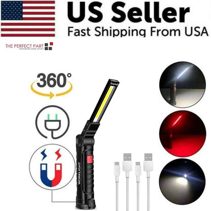 Perssia WorkBeam 360™ Magnetic Rechargeable Light