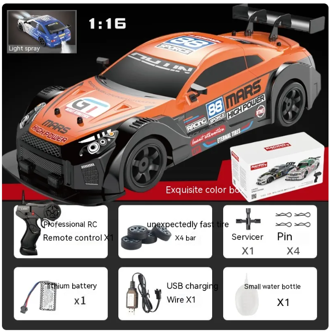 Perssia TurboCharge™ X‑Racer — Wireless High‑Speed RC Car for Kids - PERSSIA