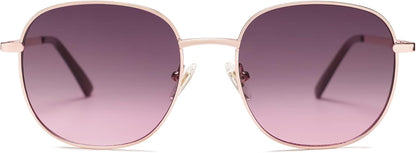 Classic Trendy Square Sunglasses for Women Men Cute Big Frame Gold Shades SJ1137