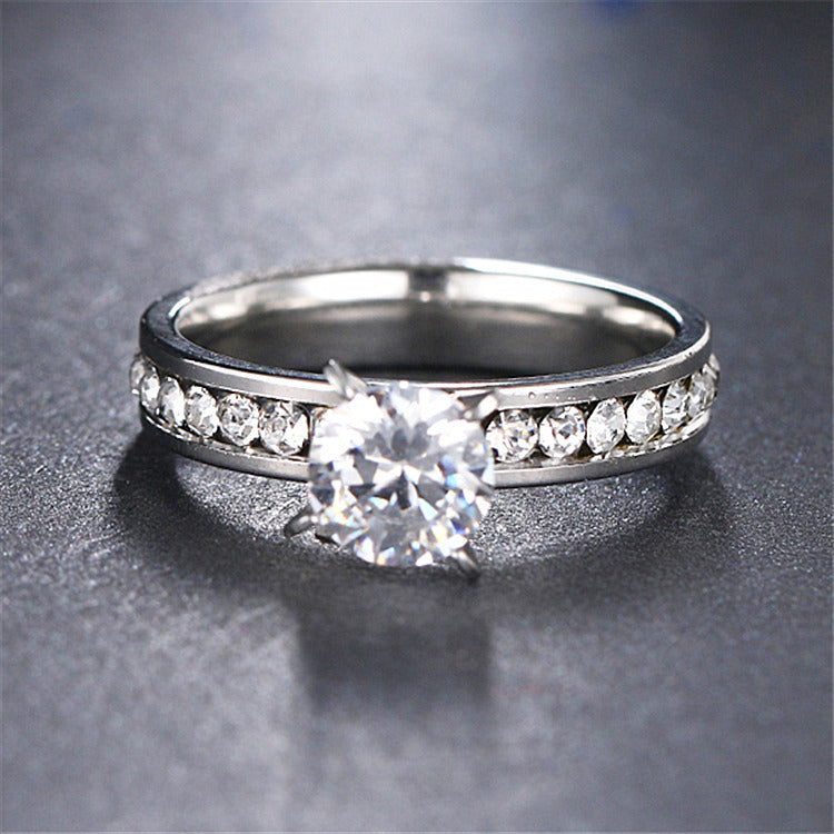 Perssia GeoLuxe™ Full Diamond Rhinestone Ring - PERSSIA
