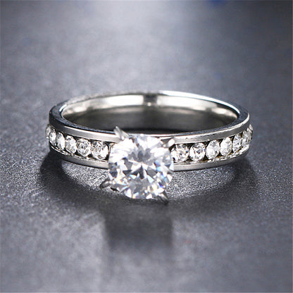 Perssia GeoLuxe™ Full Diamond Rhinestone Ring - PERSSIA