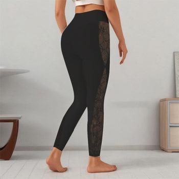 Perssia DryFlex Moisture‑Wicking Cropped Pants — Nylon‑Spandex Performance Fit