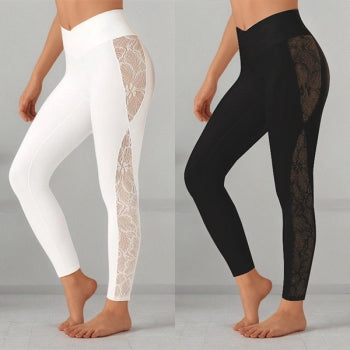 Perssia DryFlex Moisture‑Wicking Cropped Pants — Nylon‑Spandex Performance Fit
