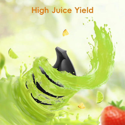 JuiceFlow 150W Slow Masticating Juicer — WHALL Stainless • Touchscreen • 2‑Speed Cold Press