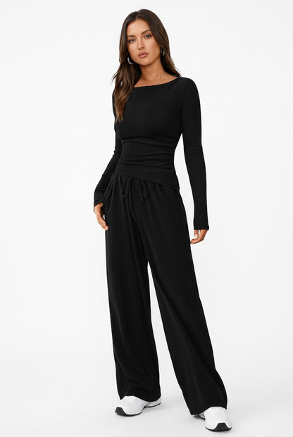 Perssia LuxeMotion Tracksuit – 2‑Piece Performance Set for Comfort