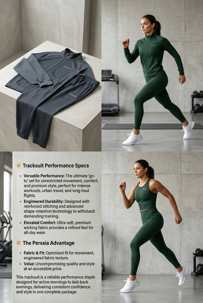 LuxeMotion Tracksuit – 2‑Piece Performance Set for Comfort-INT8