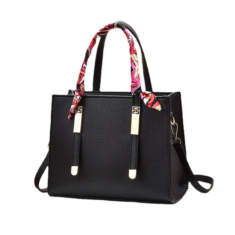 Perssia WingLuxe™ Grande — Large‑Capacity One‑Shoulder Cowhide Handbag - PERSSIA