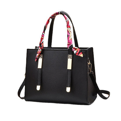 Perssia WingLuxe™ Grande — Large‑Capacity One‑Shoulder Cowhide Handbag - PERSSIA