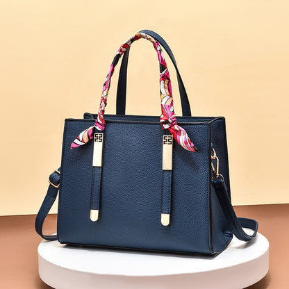 Perssia WingLuxe™ Grande — Large‑Capacity One‑Shoulder Cowhide Handbag - PERSSIA