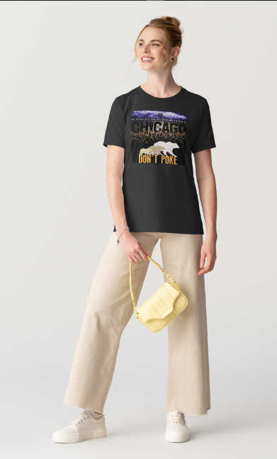 Perssia Bella™ Relaxed Unisex Cotton Tee — Custom Front Print - PERSSIA