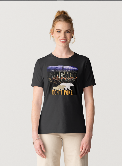 Perssia Bella™ Relaxed Unisex Cotton Tee — Custom Front Print - PERSSIA