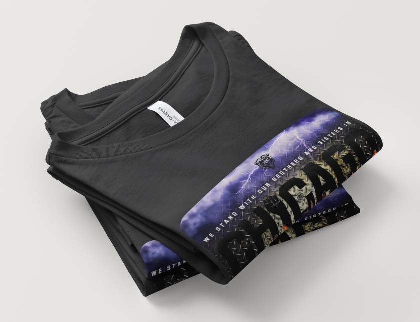 Perssia Bella™ Relaxed Unisex Cotton Tee — Custom Front Print - PERSSIA
