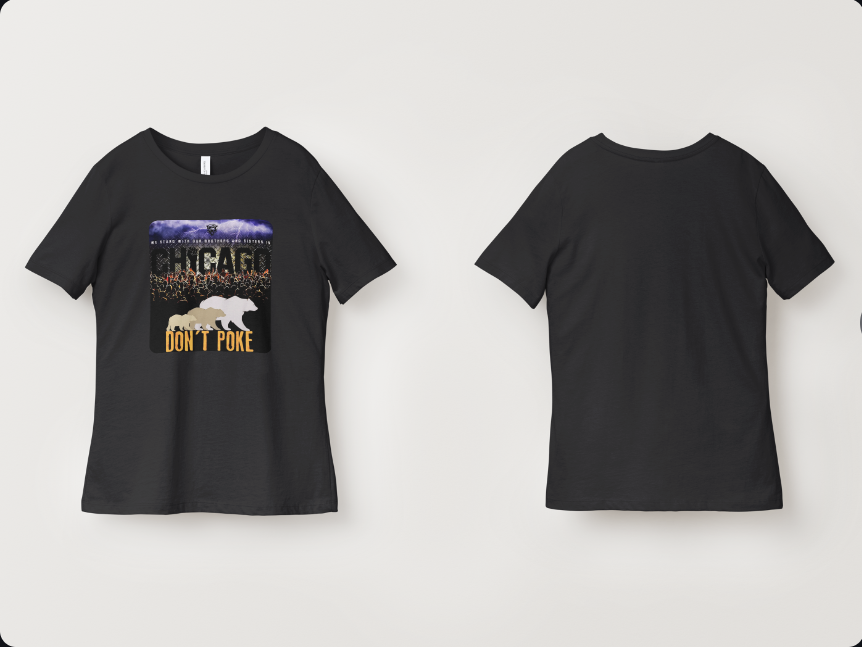 Perssia Bella™ Relaxed Unisex Cotton Tee — Custom Front Print - PERSSIA