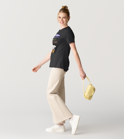 Perssia Bella™ Relaxed Unisex Cotton Tee — Custom Front Print - PERSSIA