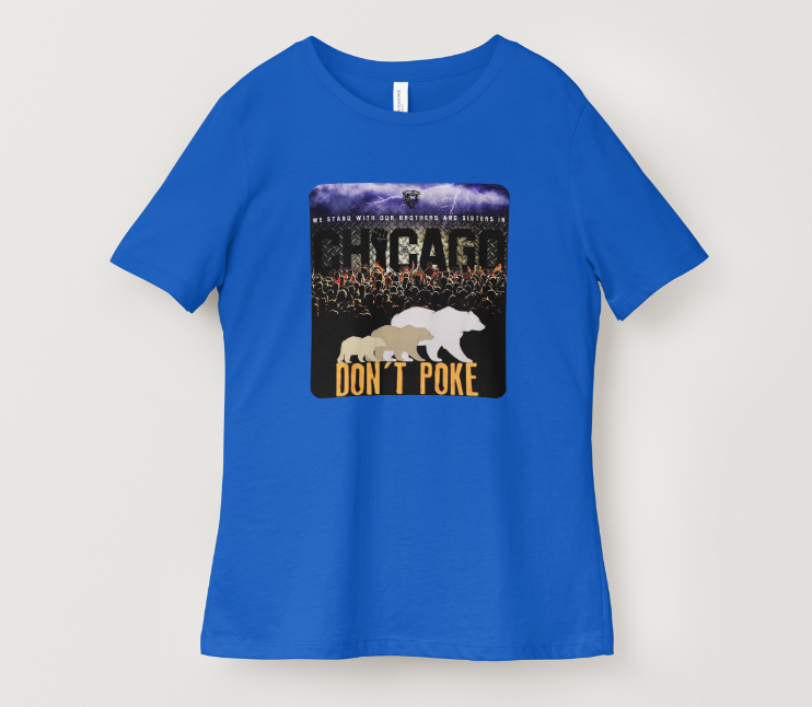 Perssia Bella™ Relaxed Unisex Cotton Tee — Custom Front Print - PERSSIA