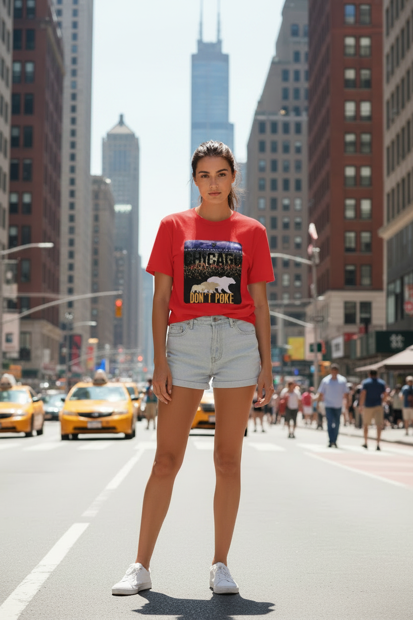 Perssia Bella™ Relaxed Unisex Cotton Tee — Custom Front Print - PERSSIA